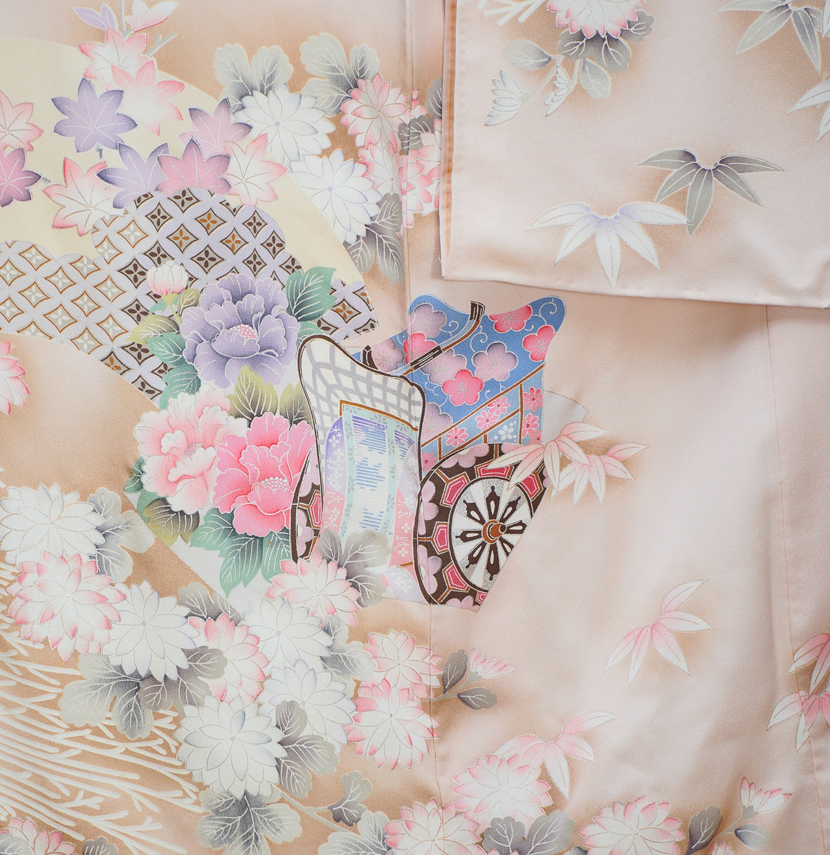 Premium Sho Fabric: 0908_05 | Ivory Garden