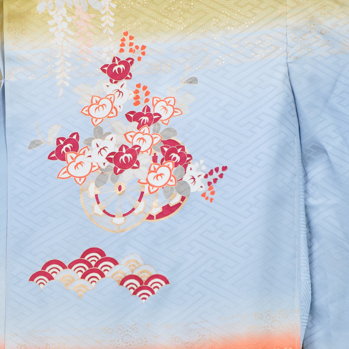 Chiku Fabric: 0908_11 | Colorful Florals