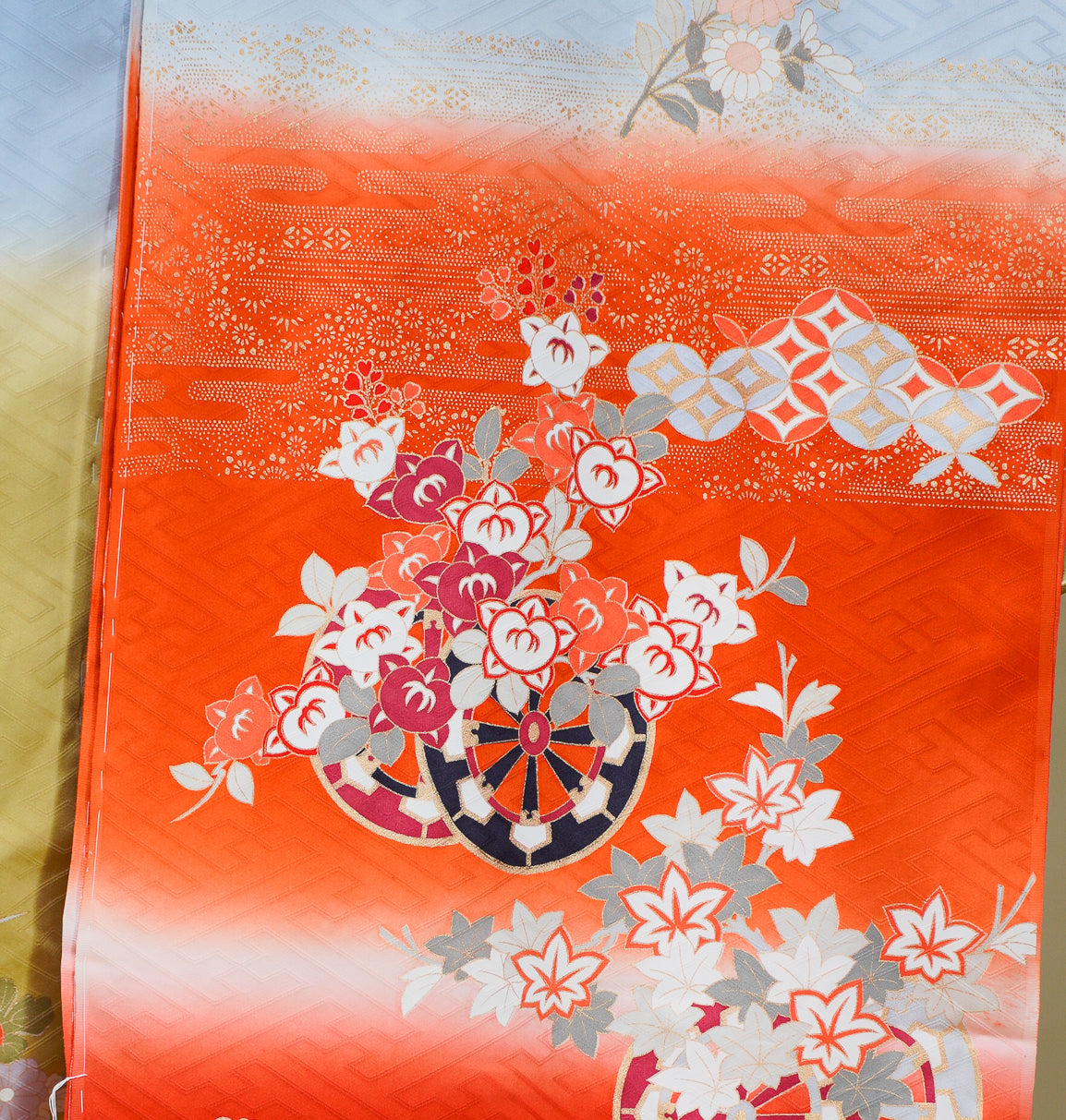 Chiku Fabric: 0908_11 | Colorful Florals