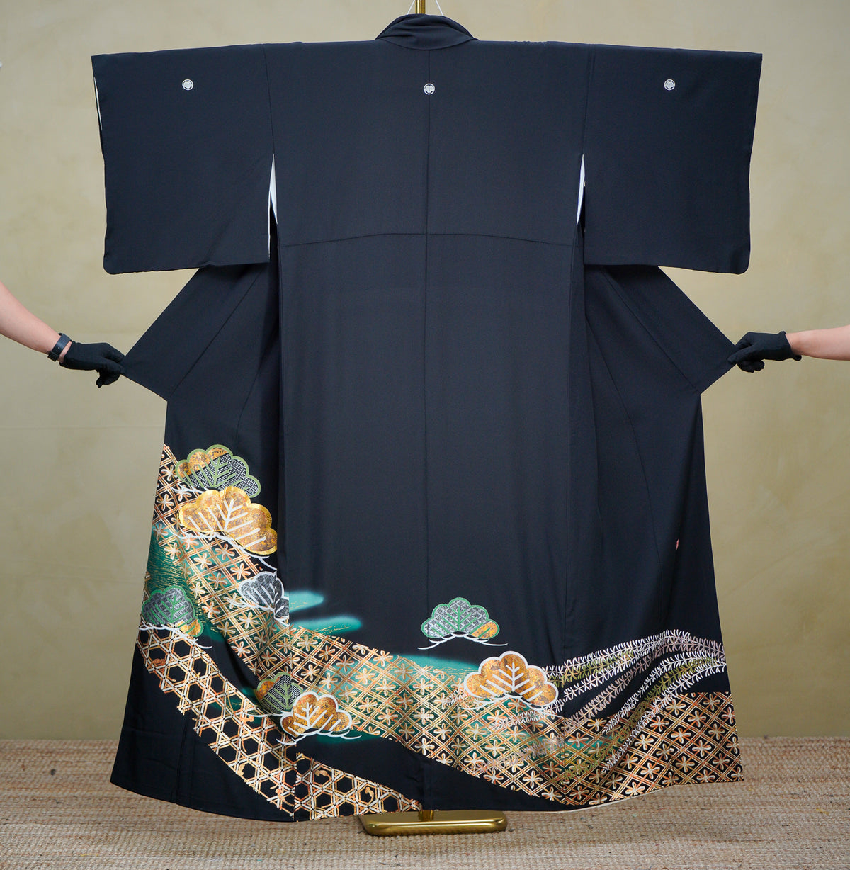 Premium Sho Fabric: 0908_16 | Garden Dark Green