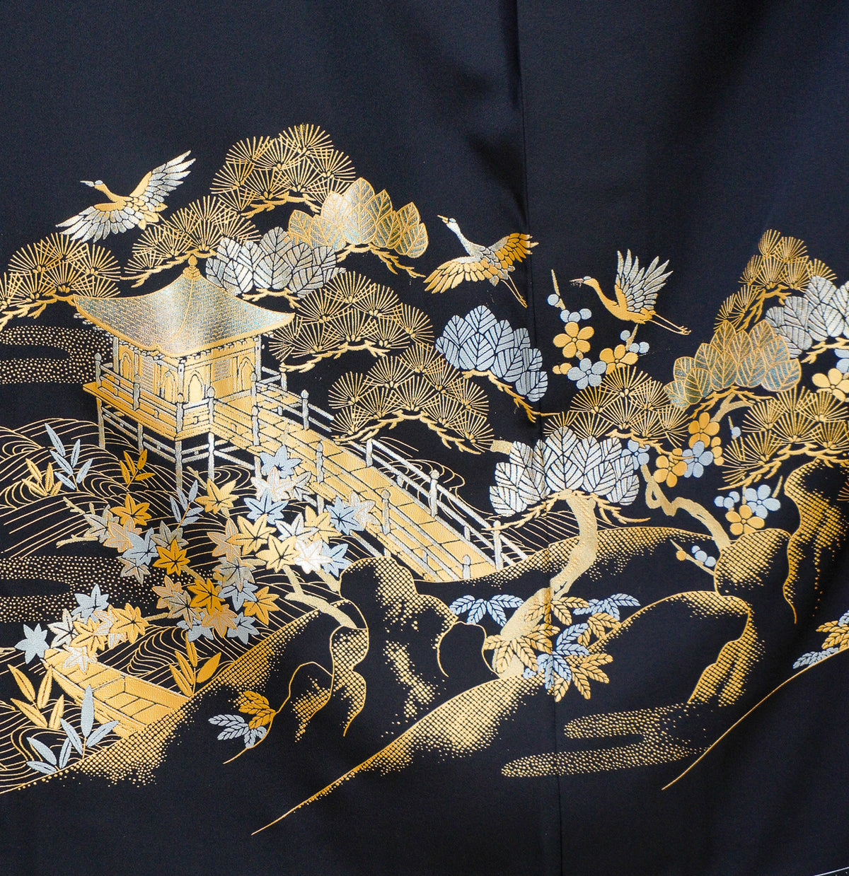 Premium Sho Fabric: 0908_18 | Golden Nature