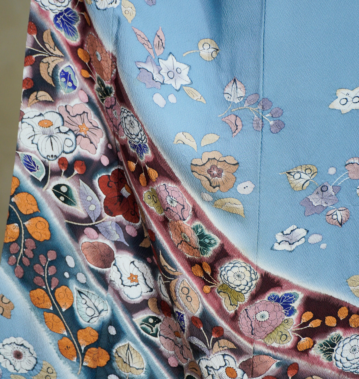 Chiku Fabric: 0908_26 | Baby Blue