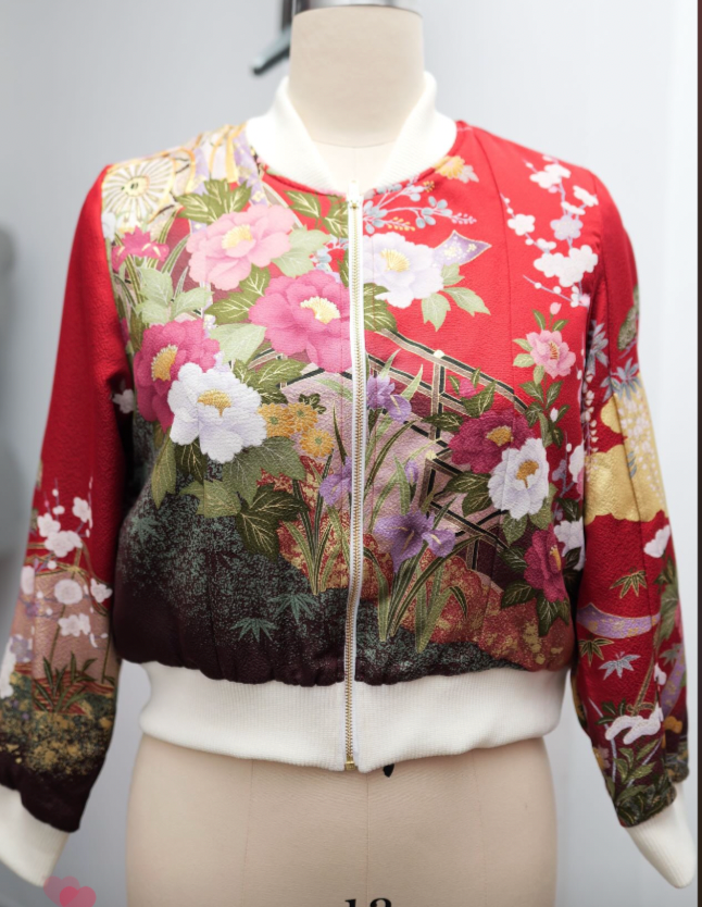 Dec 17 Hoian On-hand item: D17 Bomber Jacket for Miss Whiskey