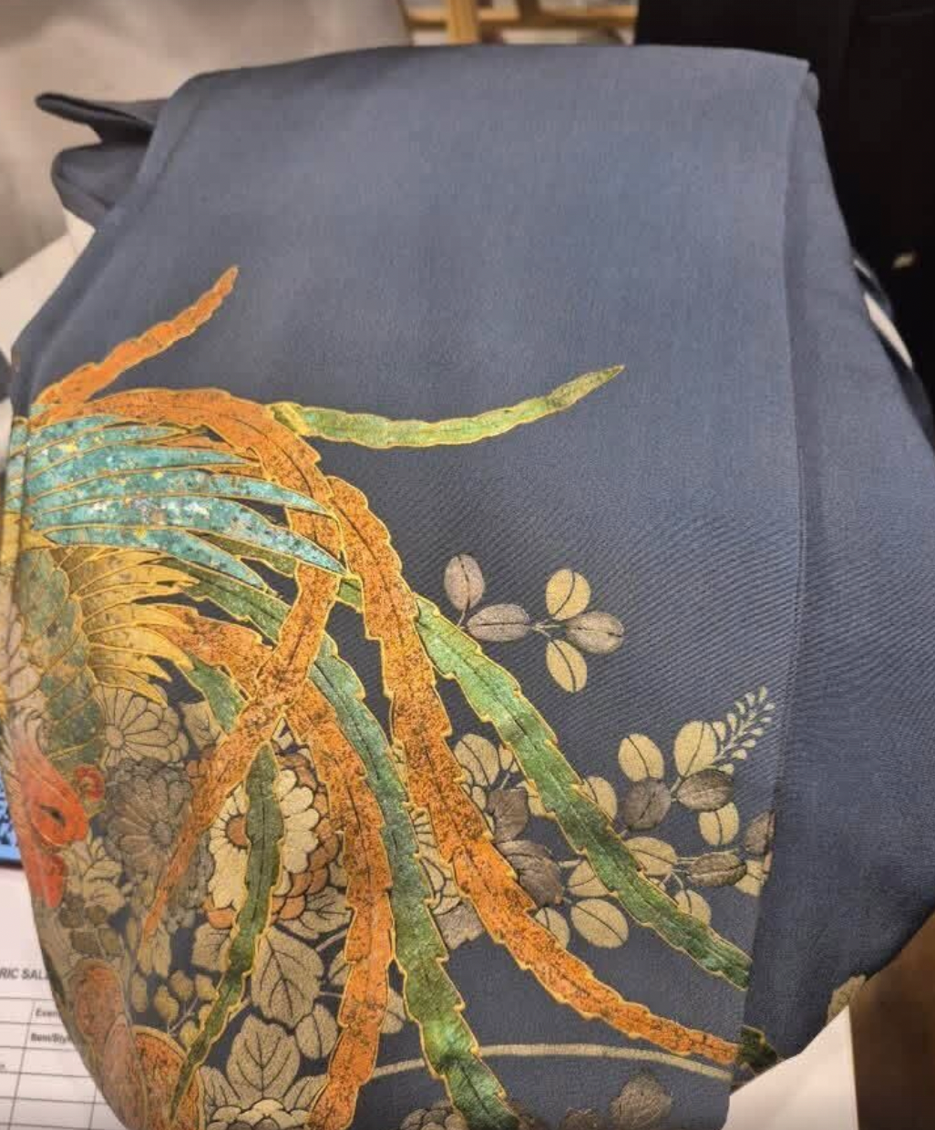 Ma24 Fabric: Colorful Phoenix (No code)
