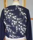 Load image into Gallery viewer, Ap14 On-hand: Navy blue bomber jacket with dancing sakura | Free shipping | LA
