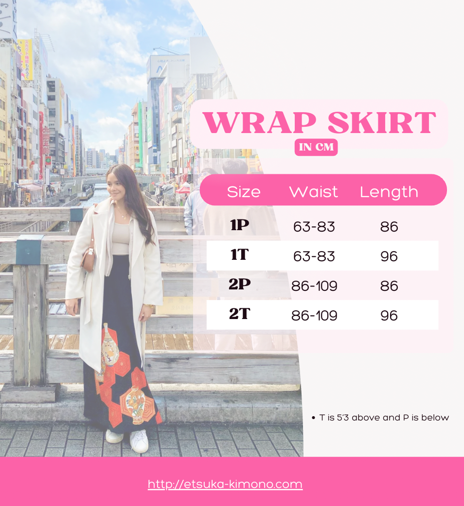Premium On-hand: Wrap Skirt Blue | WS4696 1P