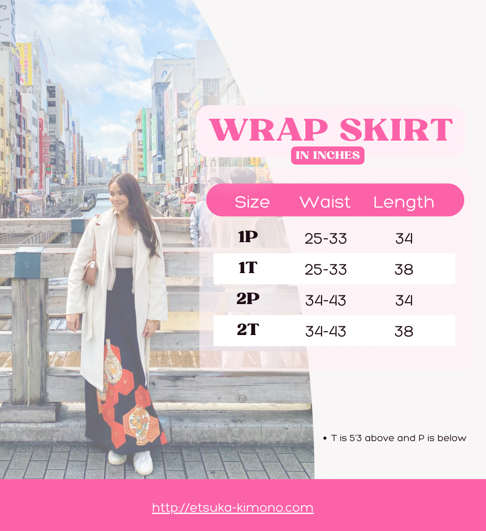 Premium On-hand: Wrap Skirt Blue | WS4696 1P