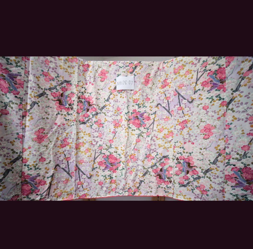 NALB - No Art Left Behind Fabric: Pinkish Floral MA08-07