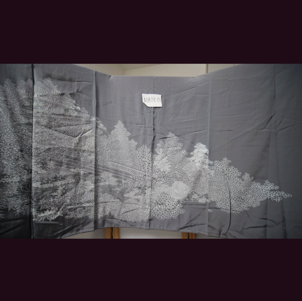 NALB - No Art Left Behind Fabric: Textured Gray MA08-03