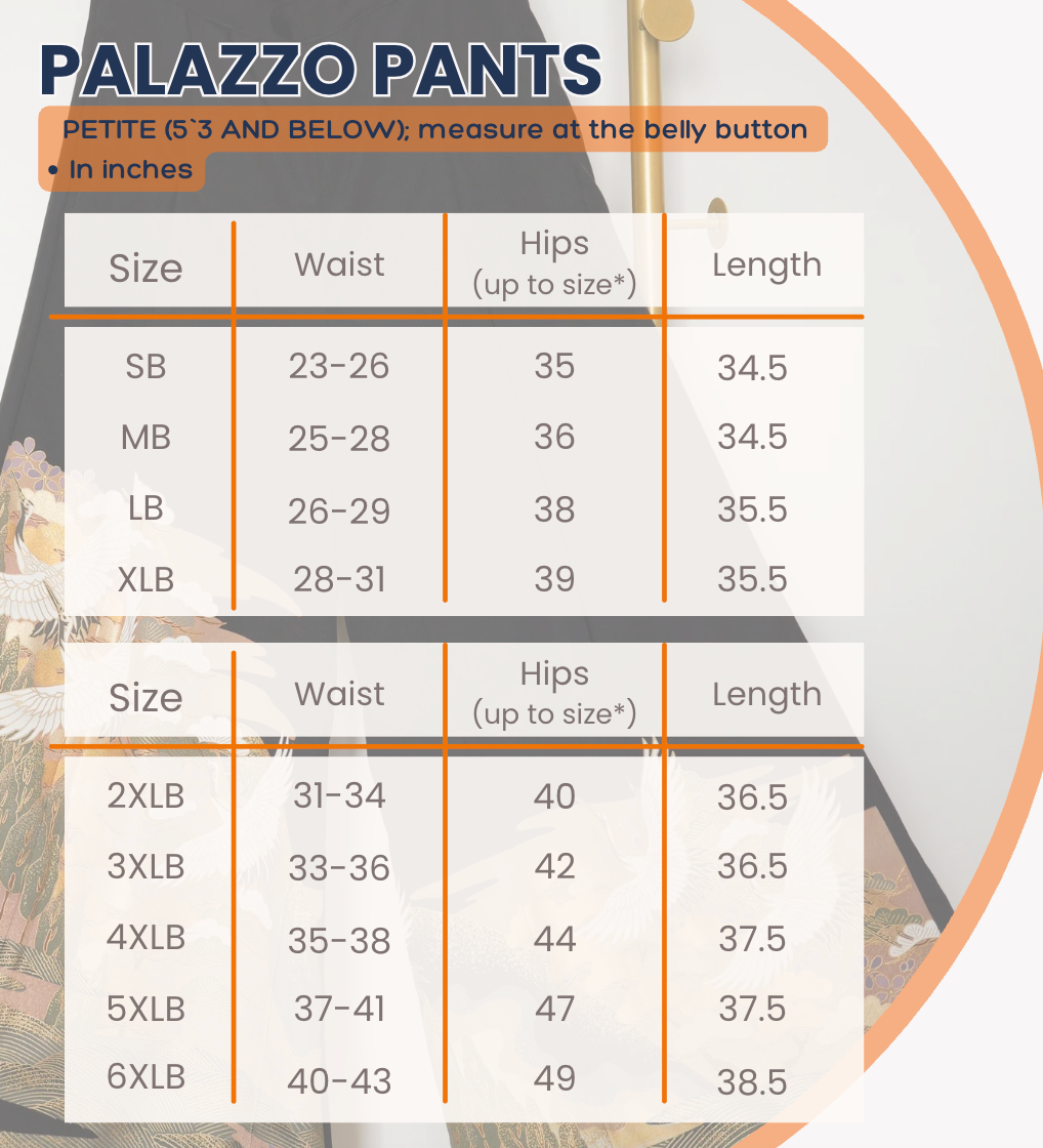 Palazzo Pants (Pre-order): Super flowy design!