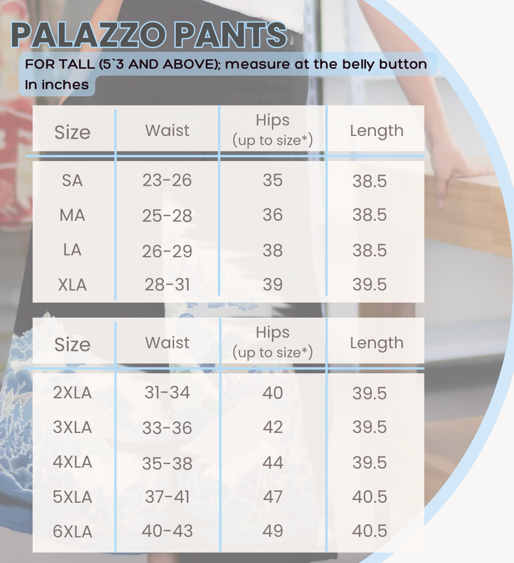 Palazzo Pants (Pre-order): Super flowy design!
