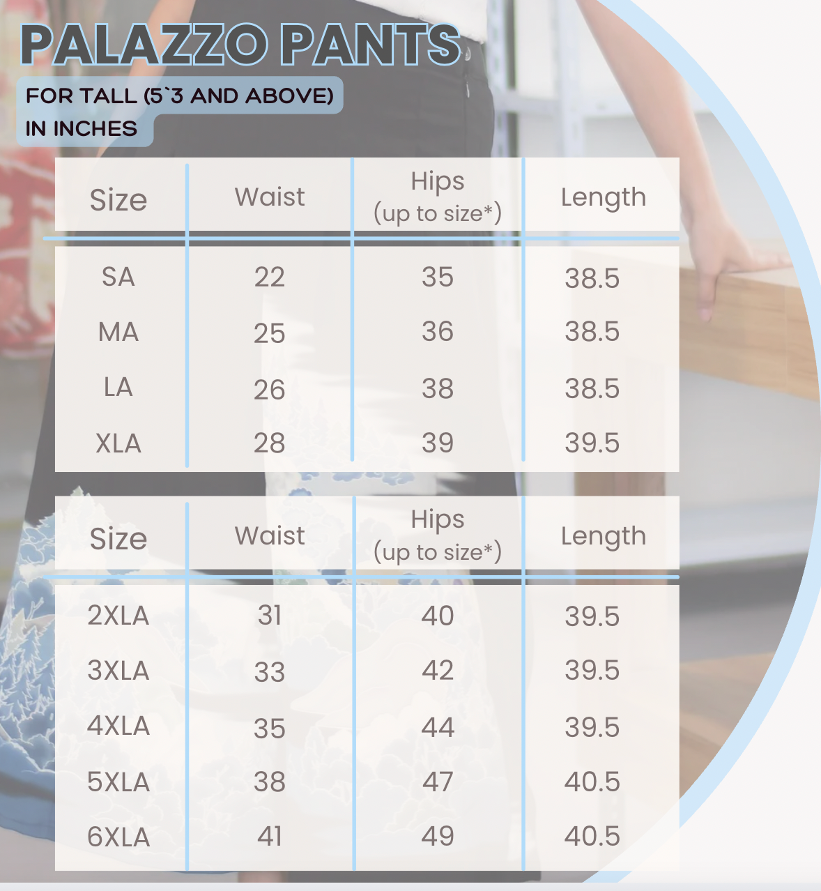 On-hand: PP4346 | Palazzo Pants | LB