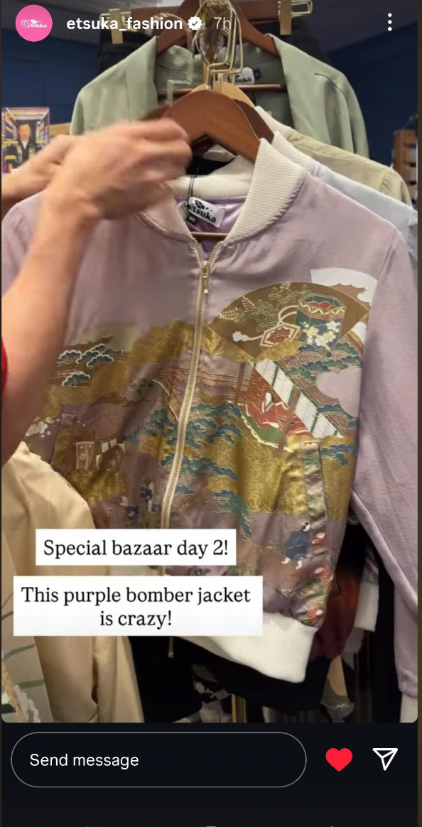 Private Sale On-hand: Purple Bomber Jacket for Ela | MB