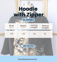 Load image into Gallery viewer, On-hand item: Hoodie With Zipper | HWZ4591 | I luv how dainty this pink is!

