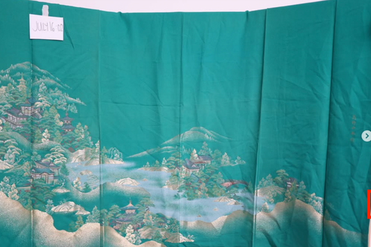 Private Sale Fabric:  July16-02 (Green fabric)