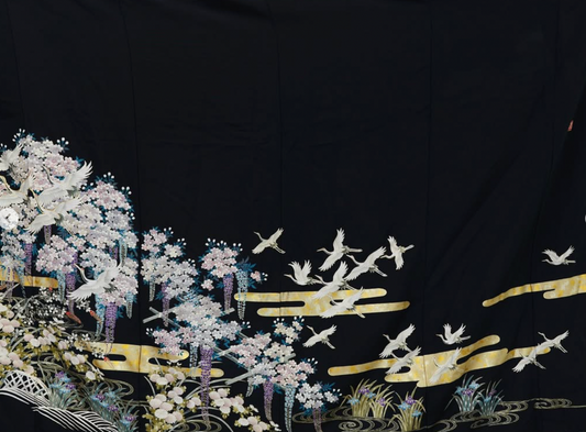 Aug Hoian:A20-Joanna Black | Wrap skirt
