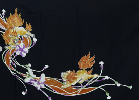 Aug Hoian: A20-Vanessa Lion Dog  | Circle skirt