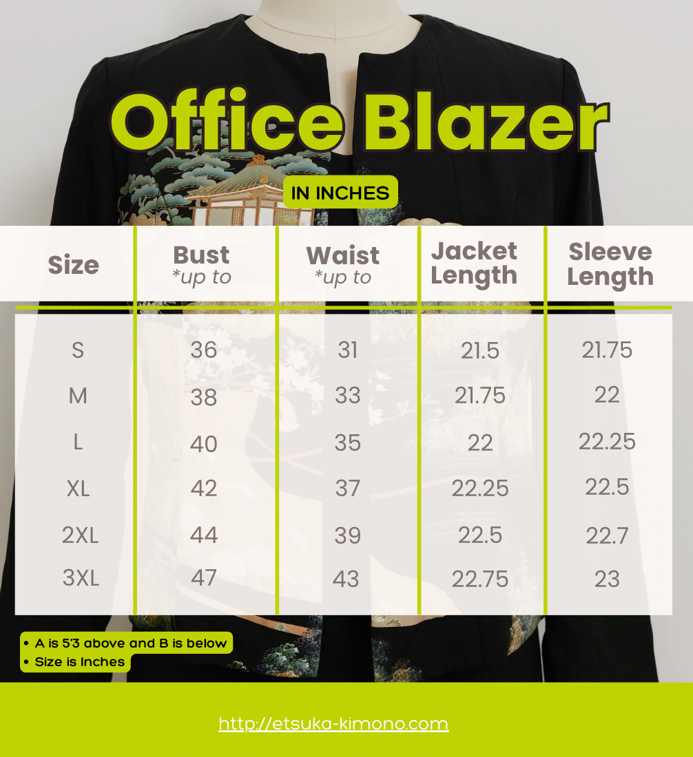 On-hand item: Office Blazer | OFB4925-LB | Gold patterns!!!