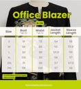 Load image into Gallery viewer, On-hand item: Office Blazer | OFB4925-LB | Gold patterns!!!
