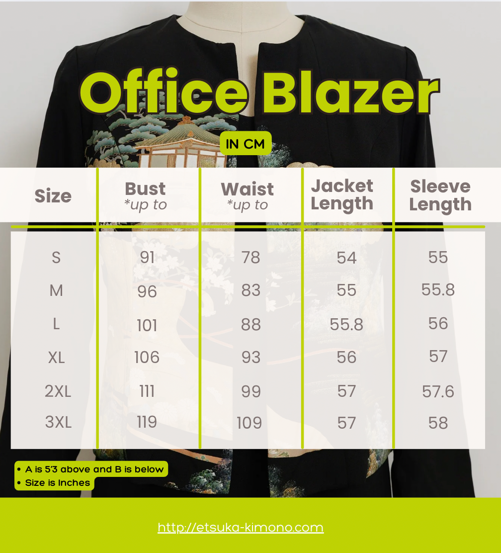 On-hand item: Office Blazer | OFB4925-LB | Gold patterns!!!