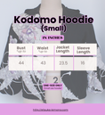 Load image into Gallery viewer, Kodomo (smaller) Hoodie Pre Order (3-6 weeks wait time!)
