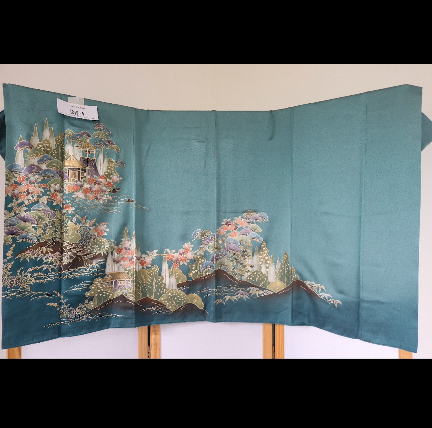 Premium Fabric: 1018-11 Blue Green