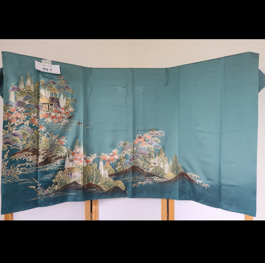 Premium Fabric: 1018-11 Blue Green