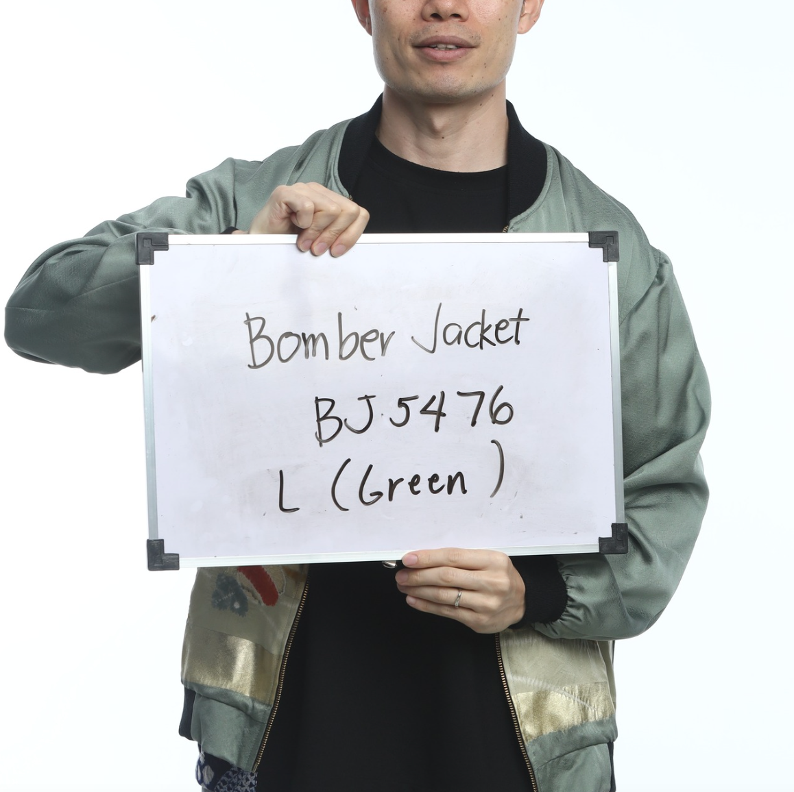 On-hand: Bomber Jacket | BJ5476 L Green | Ship in 1-3 weeks!
