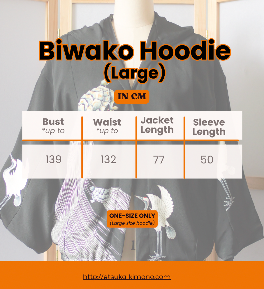 Rare item On-hand: Black Biwako Hoodie | XL | BH4629