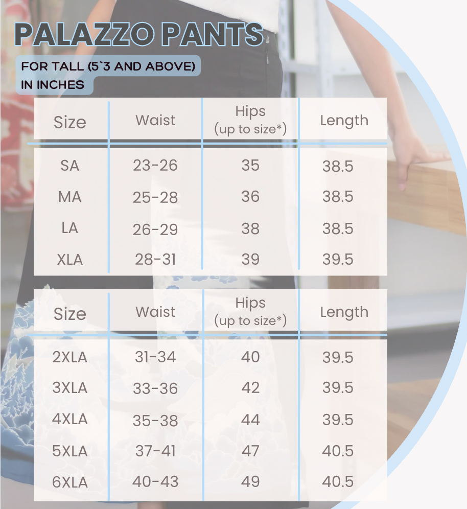 On-hand: Palazzo Pants | PP4341 - 2XLB