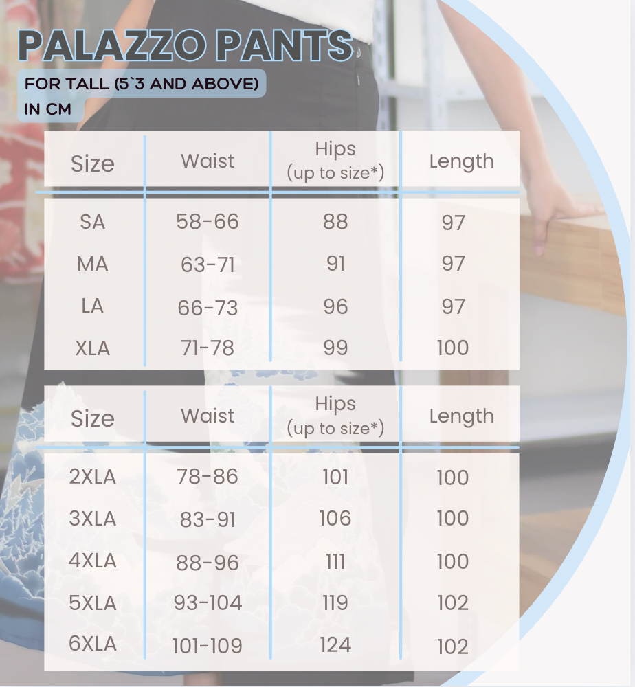 On-hand: Palazzo Pants | PP4341 - 2XLB