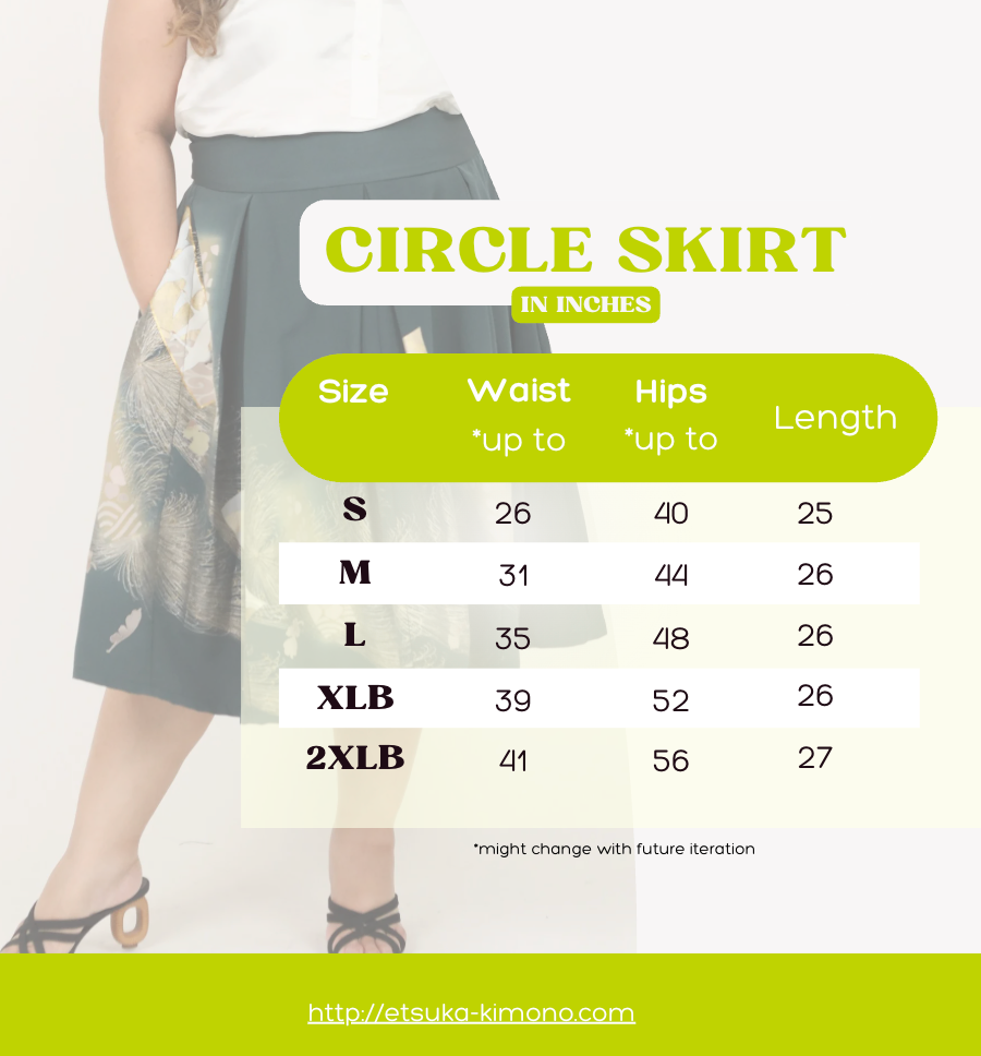 On-hand item: Circle Skirt |  CS6261 - 2XLB