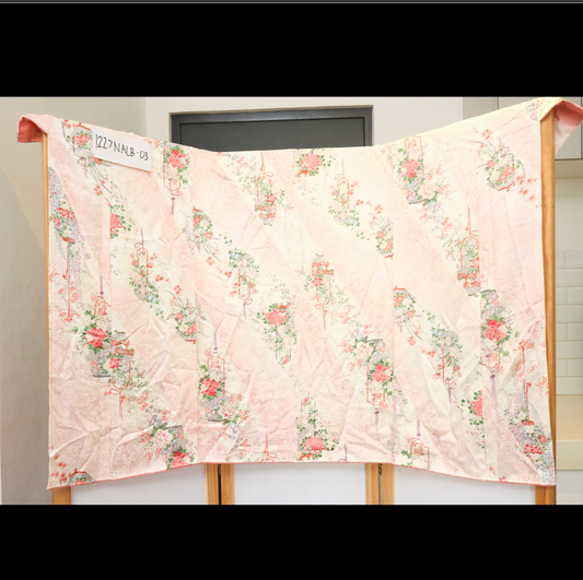 NALB - No Art Left Behind Fabric | 1229NALB-03-3 Pink Floral