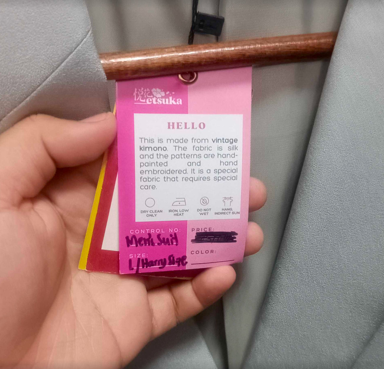 Premium On-hand item: Men's Suit Blue