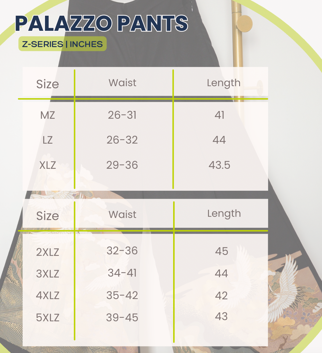 On-hand: Palazzo | LZ Black PP5223