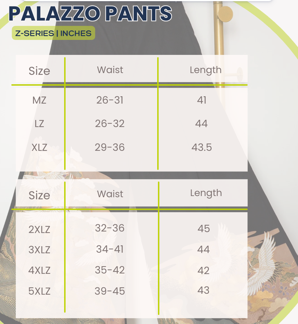 Premium On-hand: Blue Palazzo | MZ | PP5241