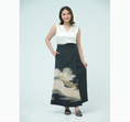 Load image into Gallery viewer, Premium On-hand: Wrap Skirt | 1T Black Peacock | WS7253Y
