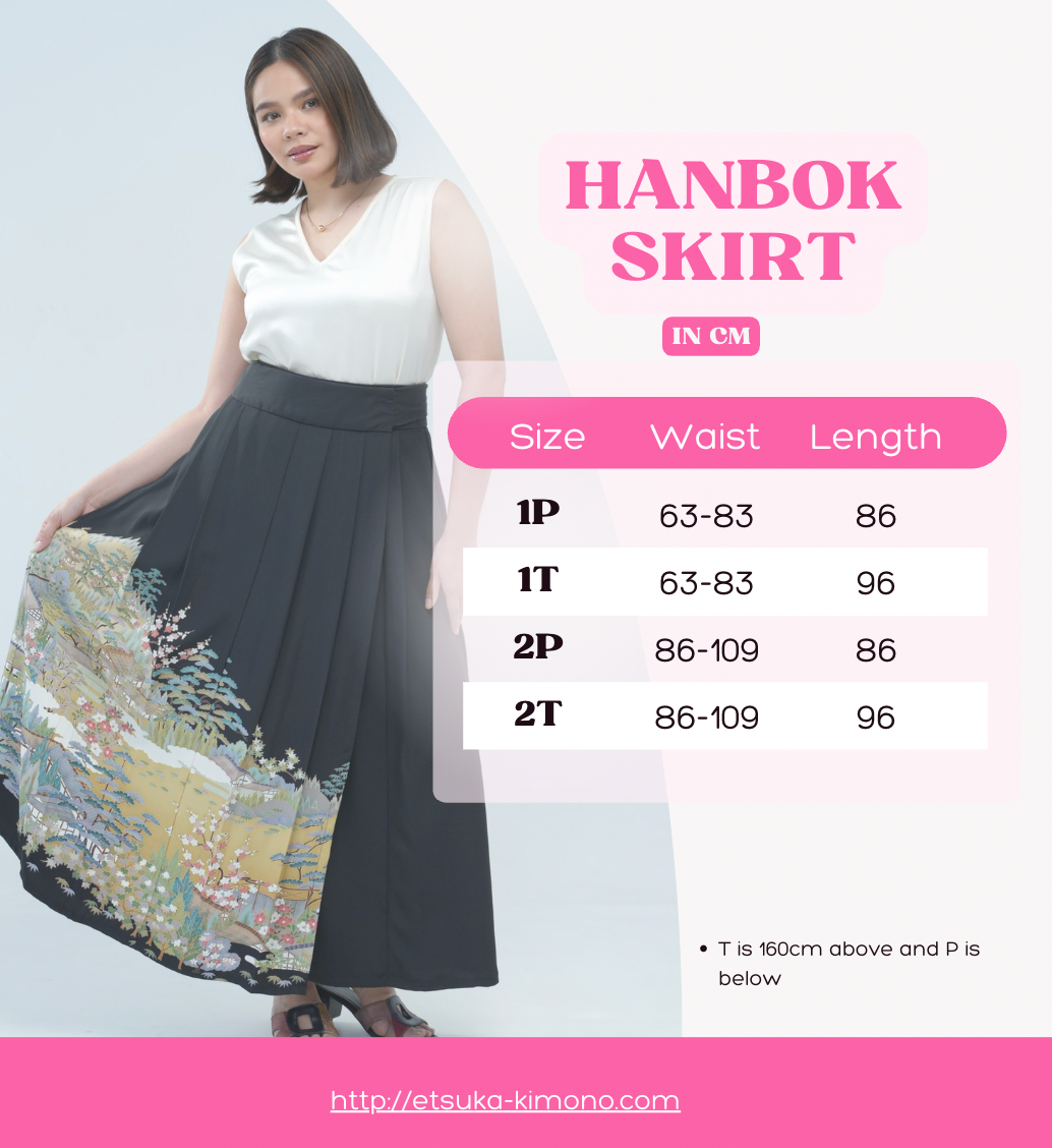 🎉5.14 Premium On-hand: Black Hanbok Skirt | HS7417 | 2T - mimi's choice