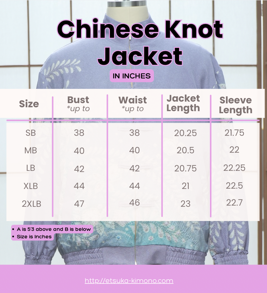 Premium On-hand: Blue Chinese Knot Jacket | CKJ7862M | LB (Women)