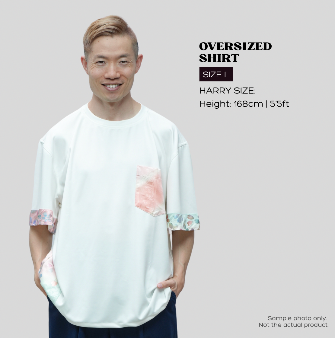 Premium On-hand: Black Oversized Shirt | XL  | OS7230