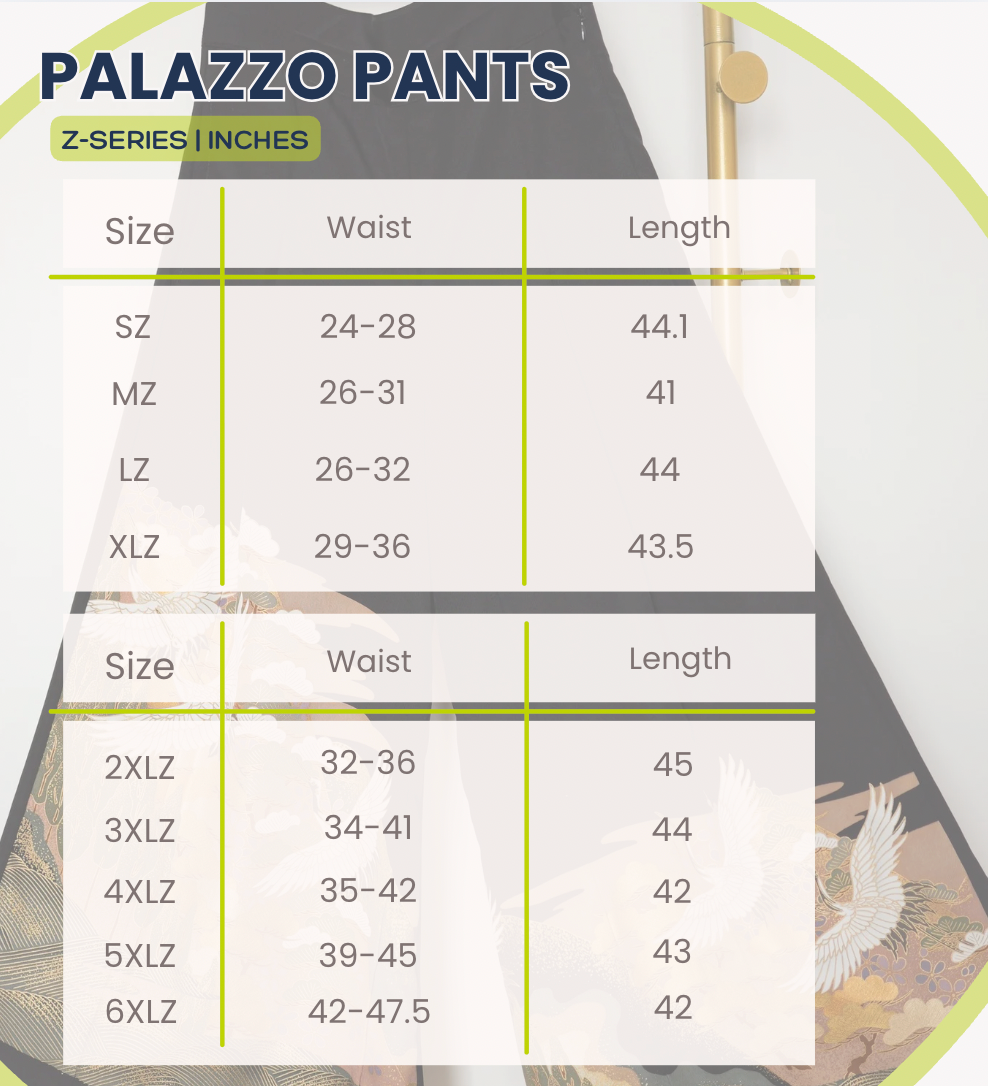 Premium On-hand: Palazzo Pants | SZ | PP5246