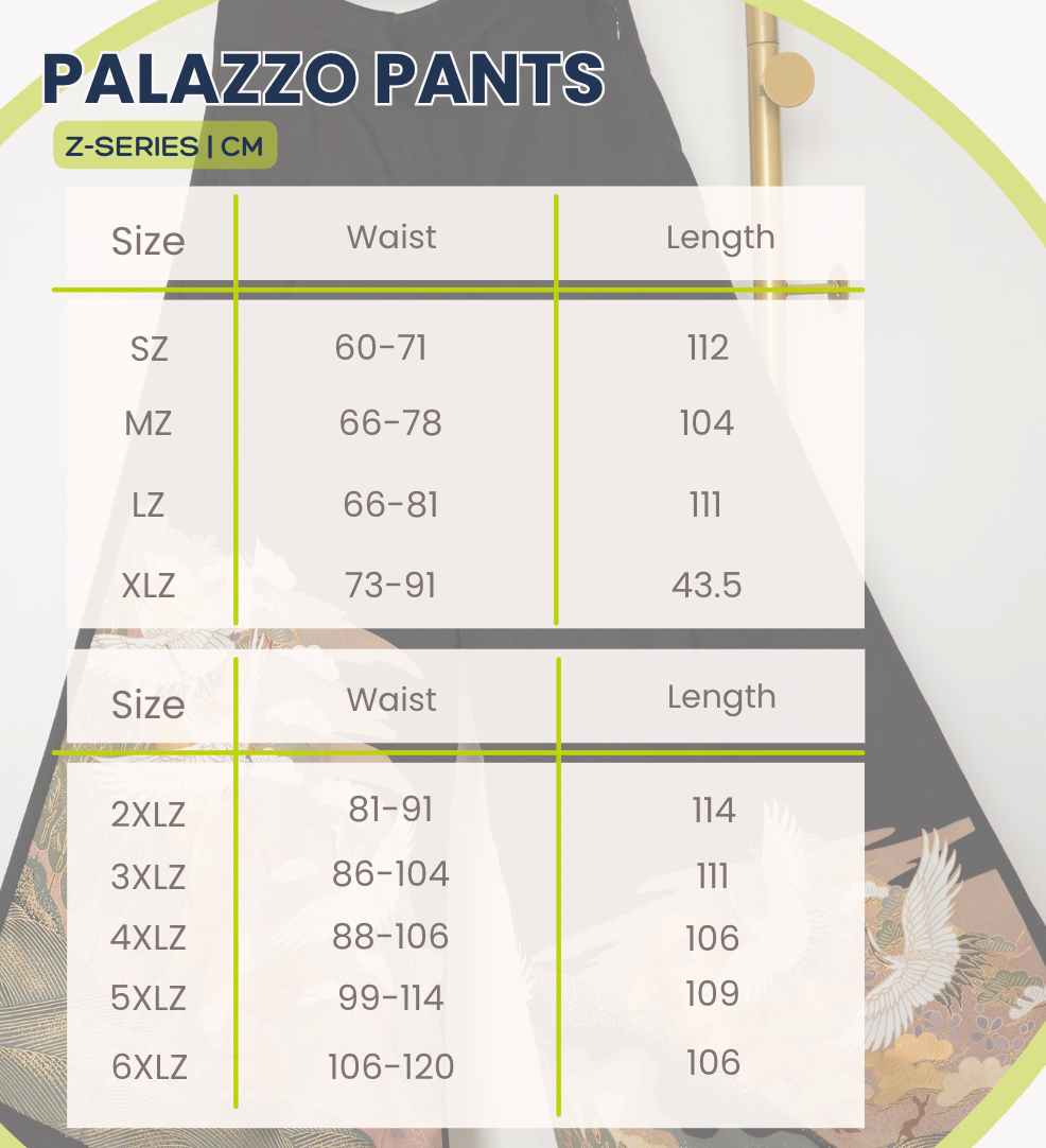 Premium On-hand: Palazzo Pants | SZ | PP5246