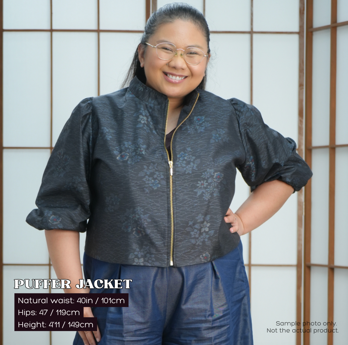 Premium On-hand item: Cream Puffer Jacket | PJ7582 | XLB