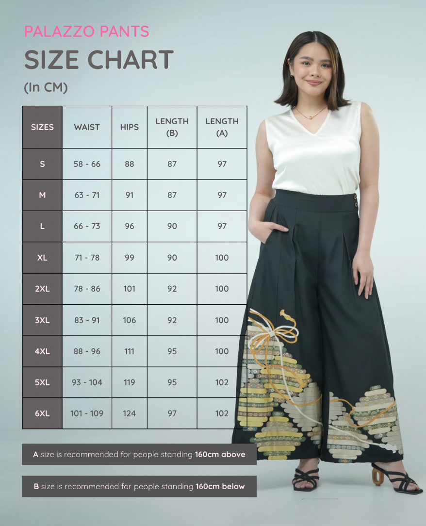 GGSB: On-hand Cream Palazzo Pants | PP7601A | 2XLB