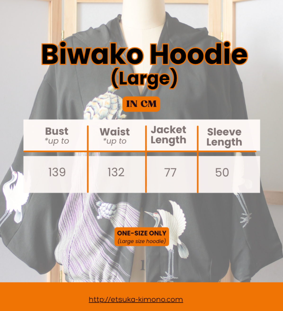 On-hand item: Biwako Hoodie | BH4626 Size: XL
