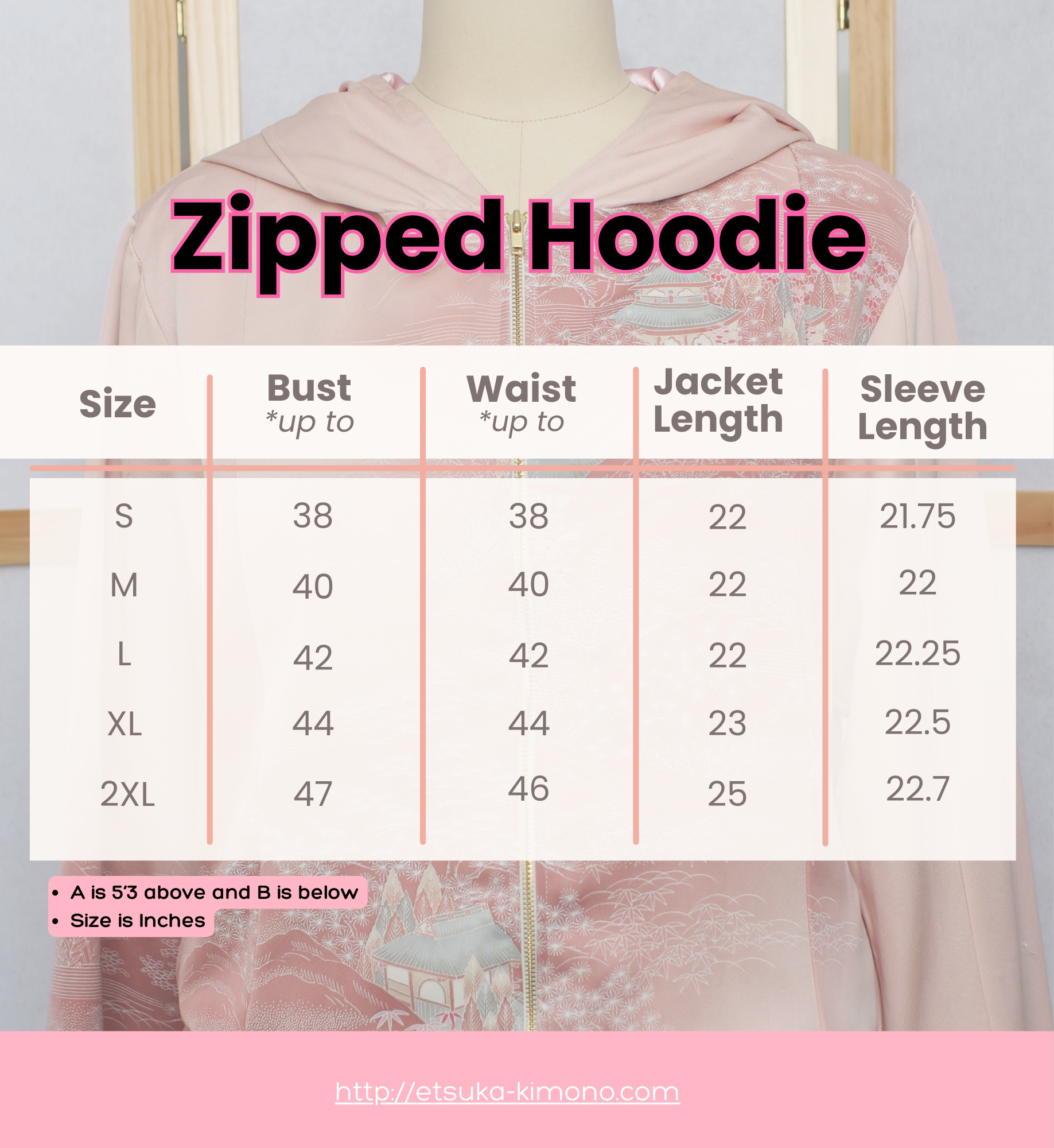 Ap29 On-hand: Imperfectly Perfect Zipped Hoodie | M size (Made in Japan)