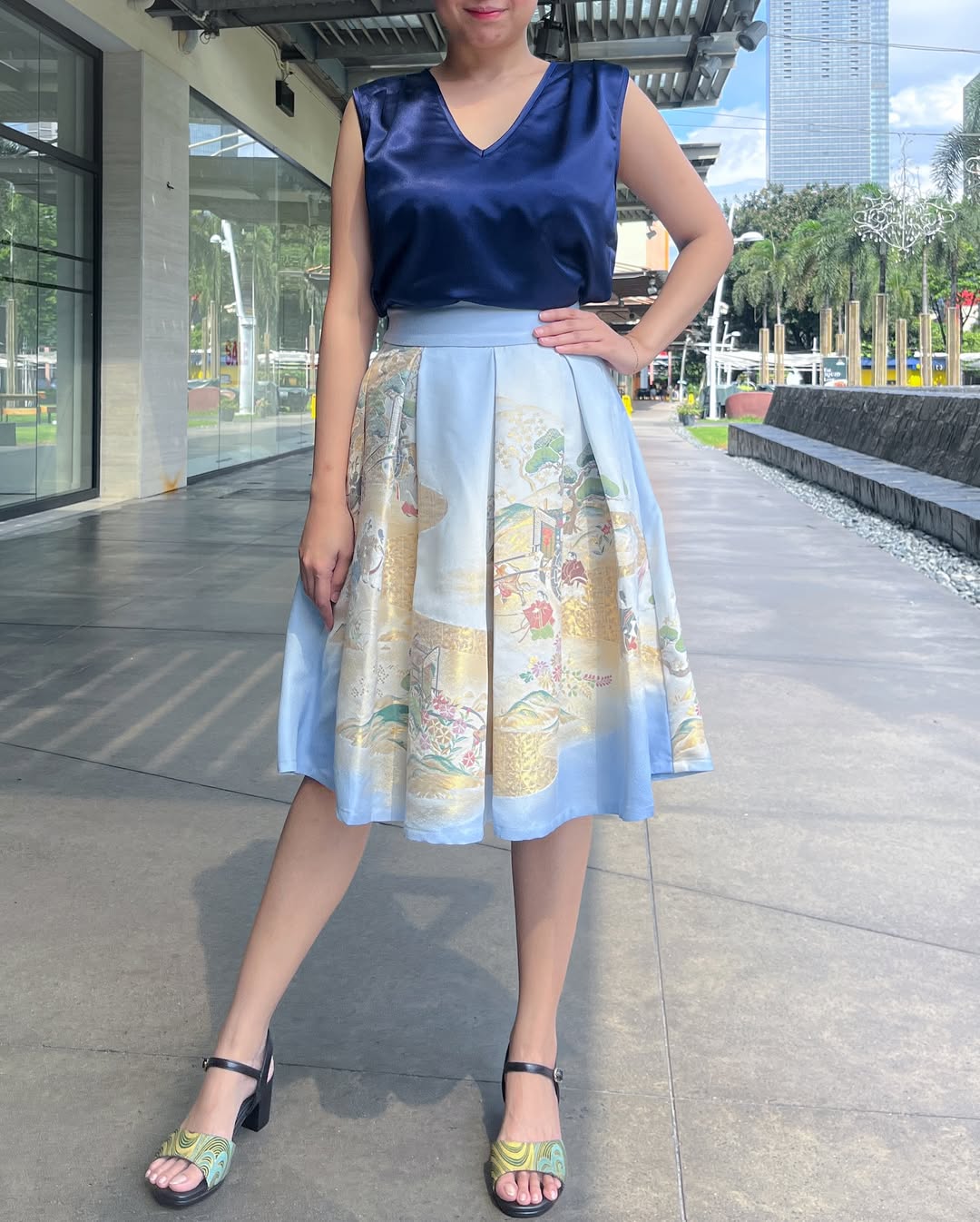 Kimono Circle Skirt (3-6 weeks wait time)
