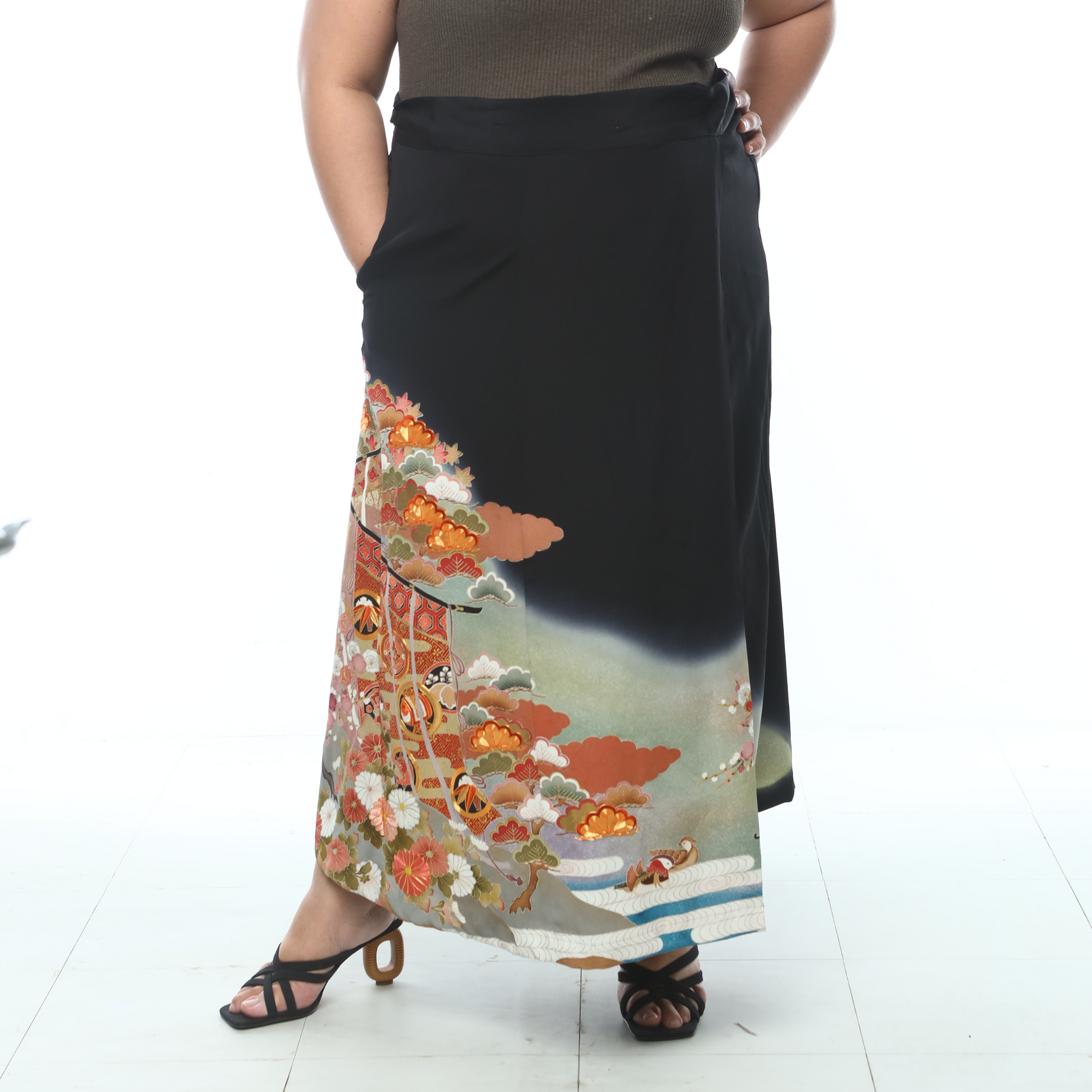 On-hand: Wrap Skirt WS5132 | 3P (SO M)