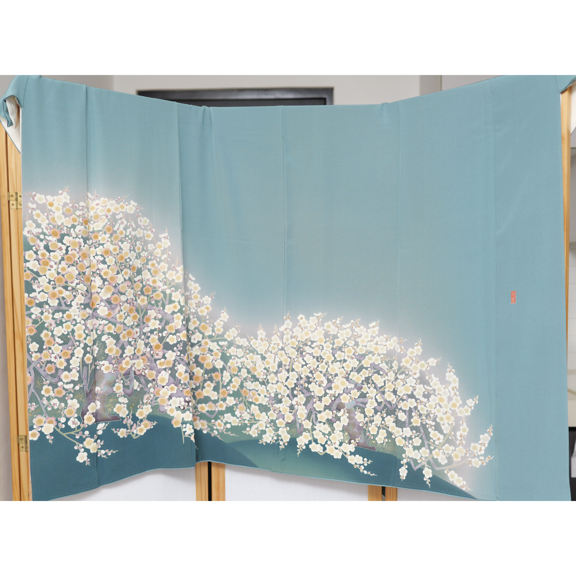 Premium Fabric: Dec29-01 | Sky Blue Florals