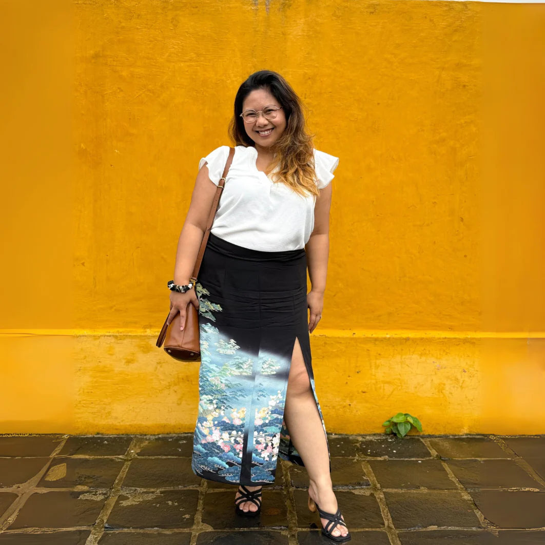 High Slit Skirt